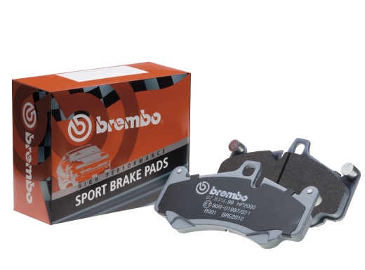 Brembo - jsou navrženy a testovány pro převážně výkonově orientované použití, Brembo - sportovní brzdové destičky představují první stupeň upgradu pro jakýkoli brzdový systém.